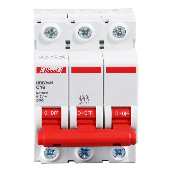 HDB3W - 3P - 4.5kA - 10A