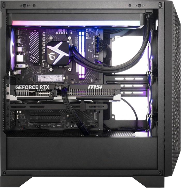 MSI Aegis ZS2 C7NVP-1446US Gaming Desktop PC, AMD Ryzen™ 7 7800X3D, NVIDIA® GeForce RTX 5070, 32GB DDR5, 2TB M.2 NVMe Gen4, Windows 11 Home - НѲАТ-тай ҮНЭ