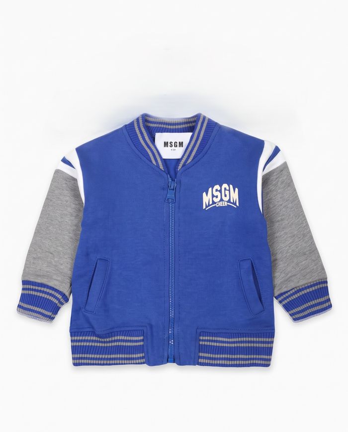 STRETCH FLEECE BOMBER