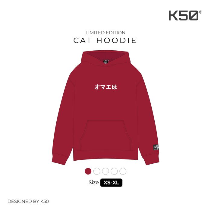 Z..l Cats v1.1 hoodie - Bloody Red