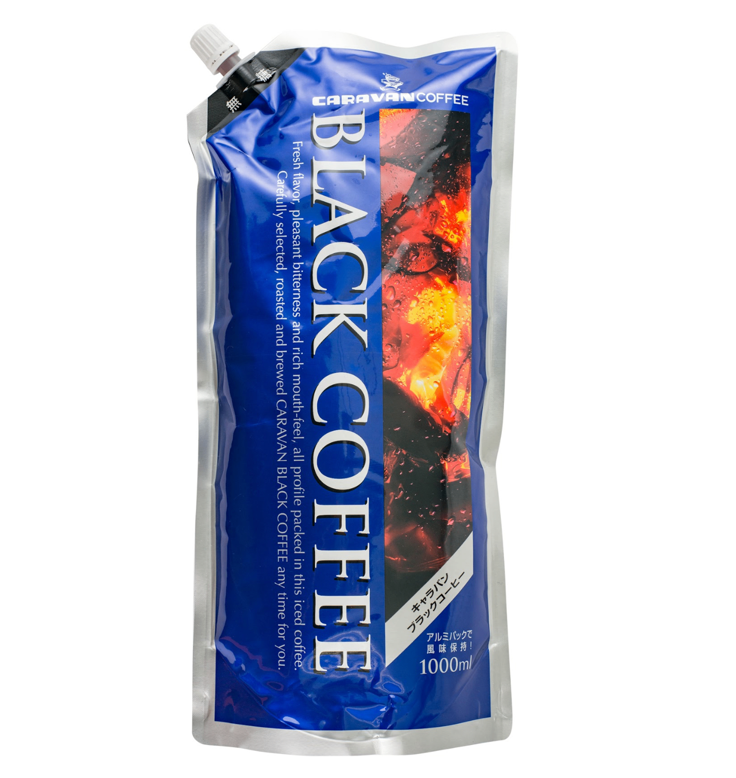 Caravan Black   Iced Coffee no   sugar 1L