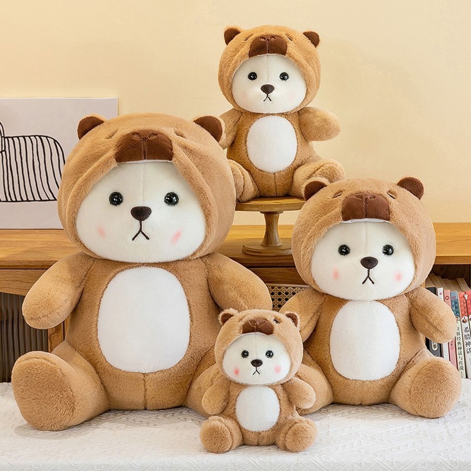 Capybara pajama bear 40см