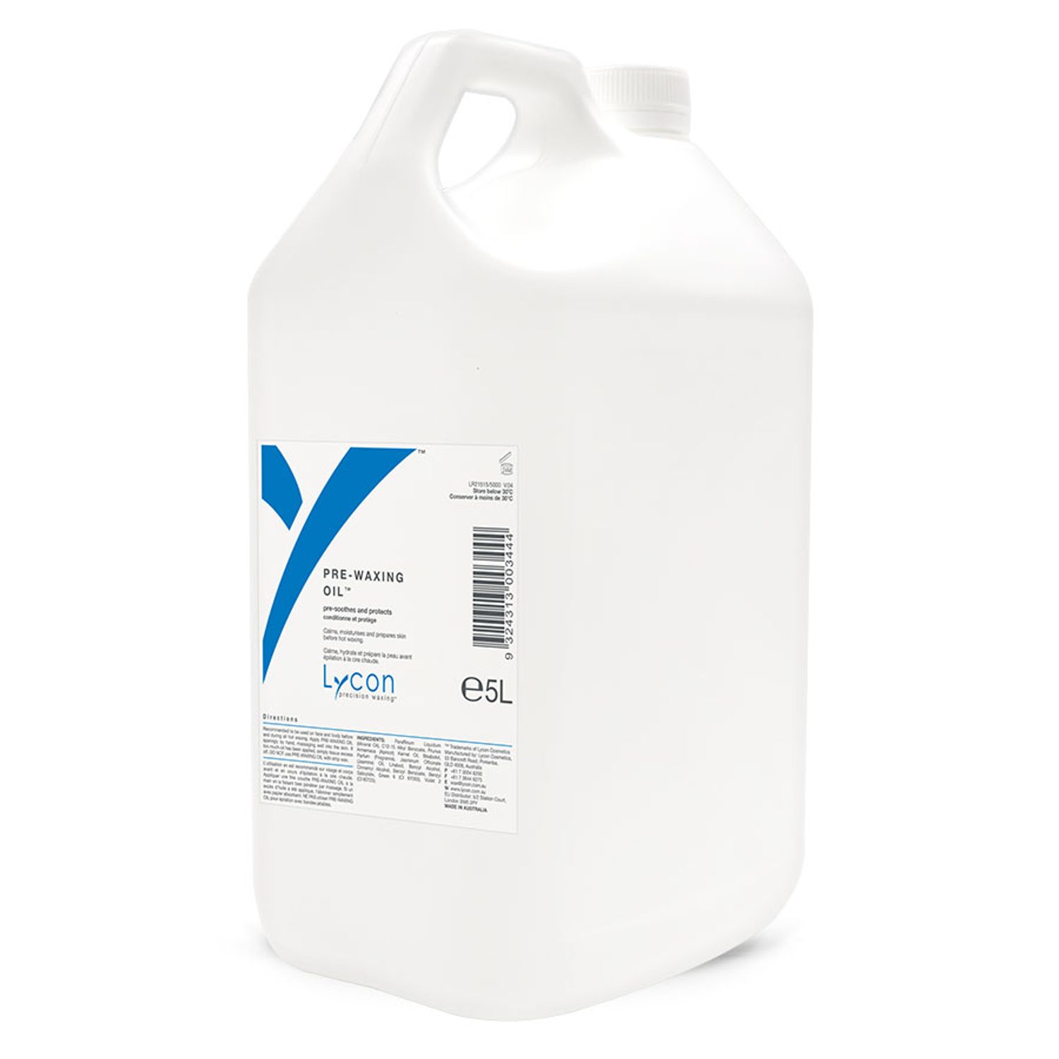 Pre-Waxing Oil  5L