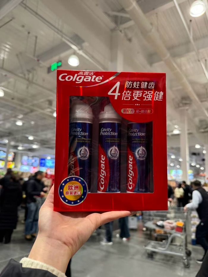 Colgate pump toothpaste 130мл*3