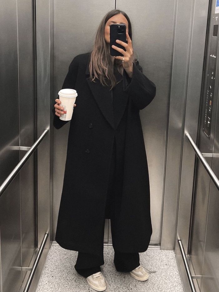 Oversized coat