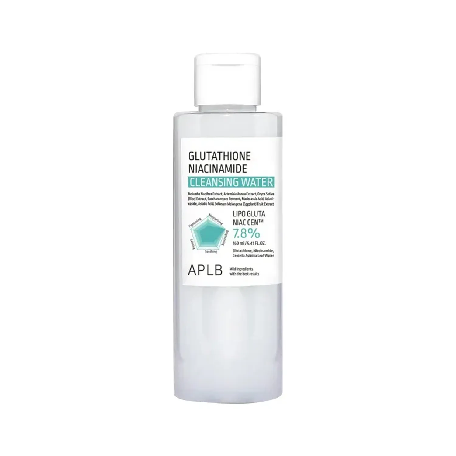 APLB glutathione niacinamide cleansing water