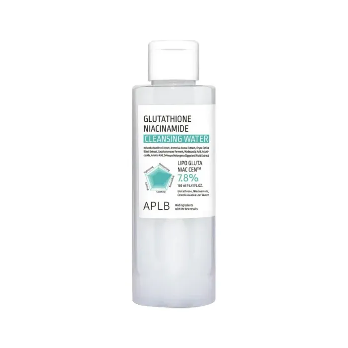 APLB glutathione niacinamide cleansing water