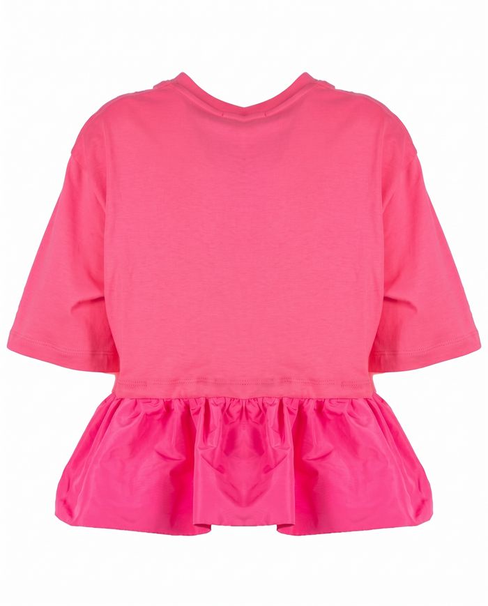 JERSEY TAFFETA T-SHIRT