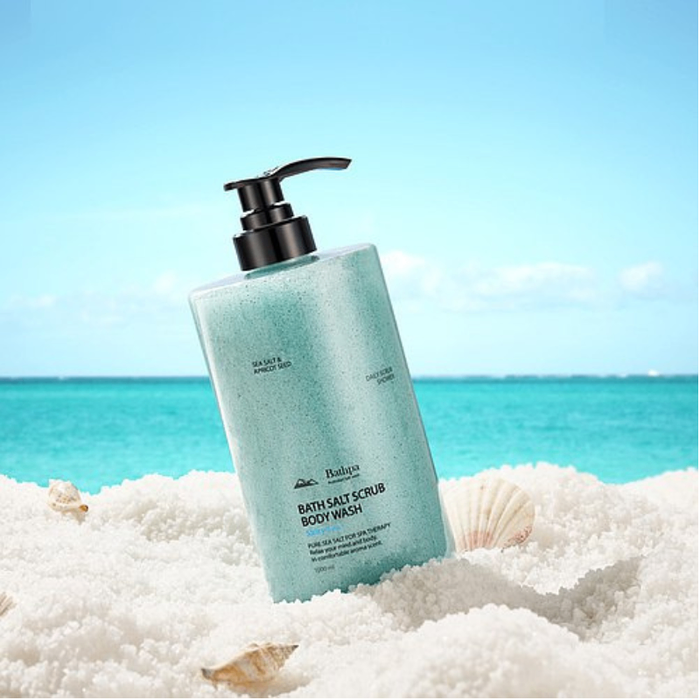 Bathpa Salt Scrub Body Wash Salty Sea 1000ml