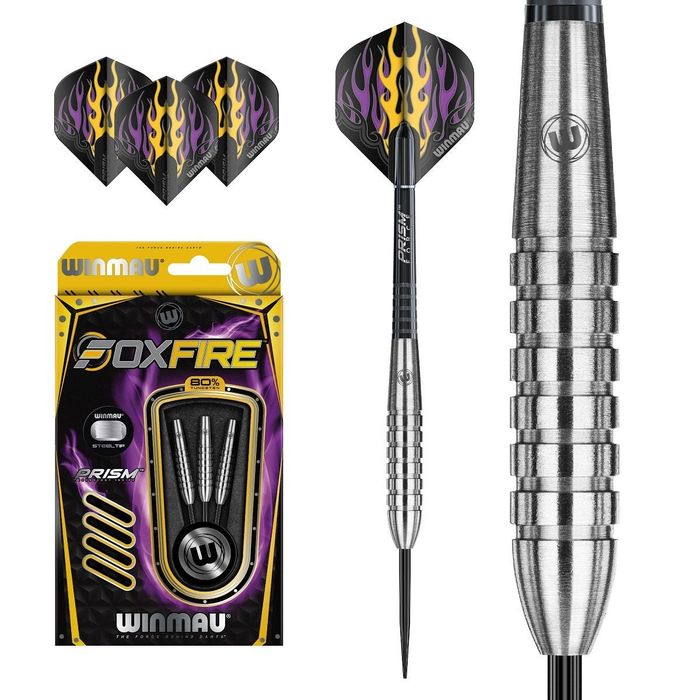 Winmau FOXFIRE 2 Tungsten 80% - Steel Tip