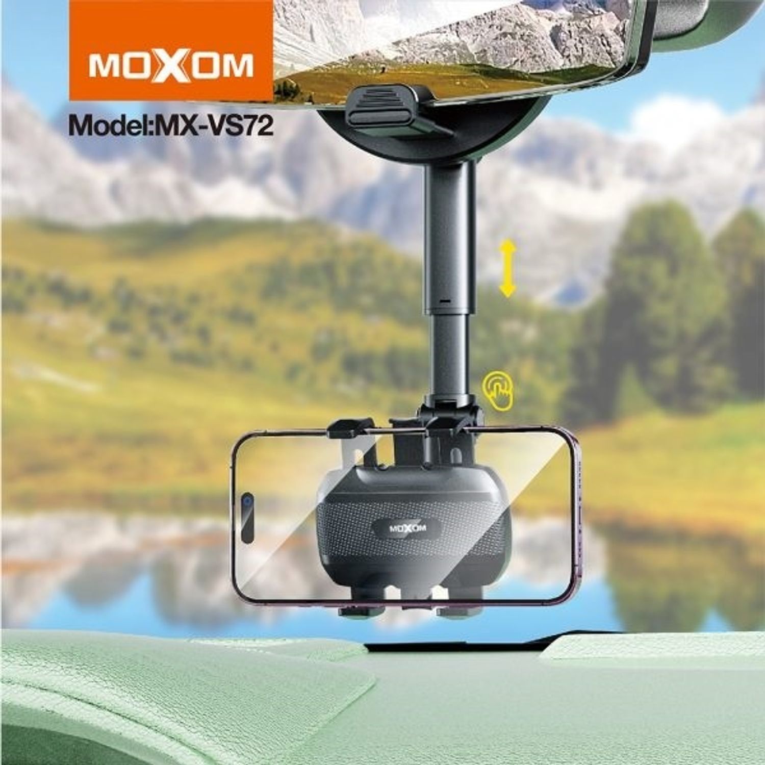 Moxom VS72 360 Градус Эргэдэг Машины Утас Тогтоогч