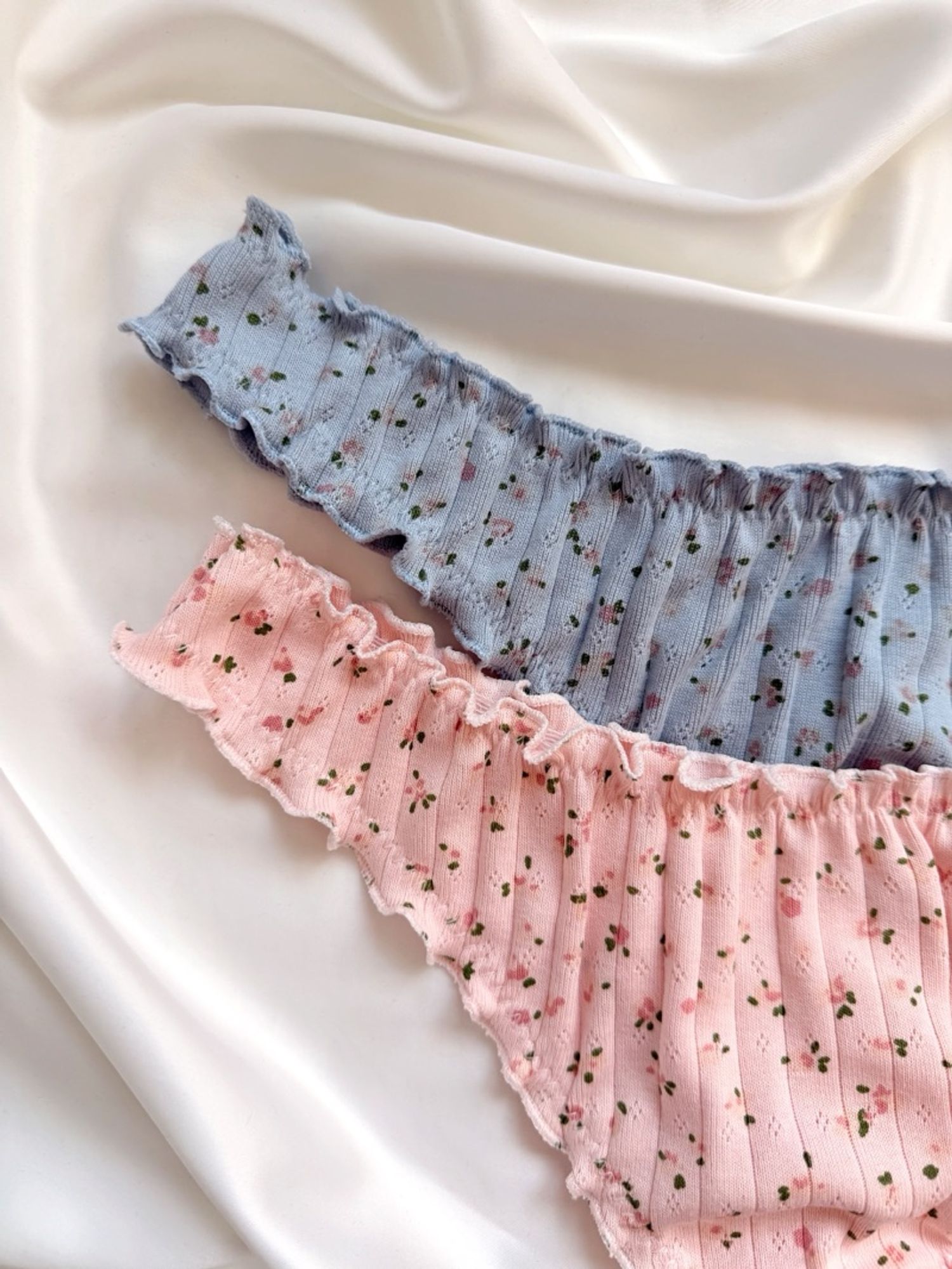 Flower cute cotton panty 2ш set