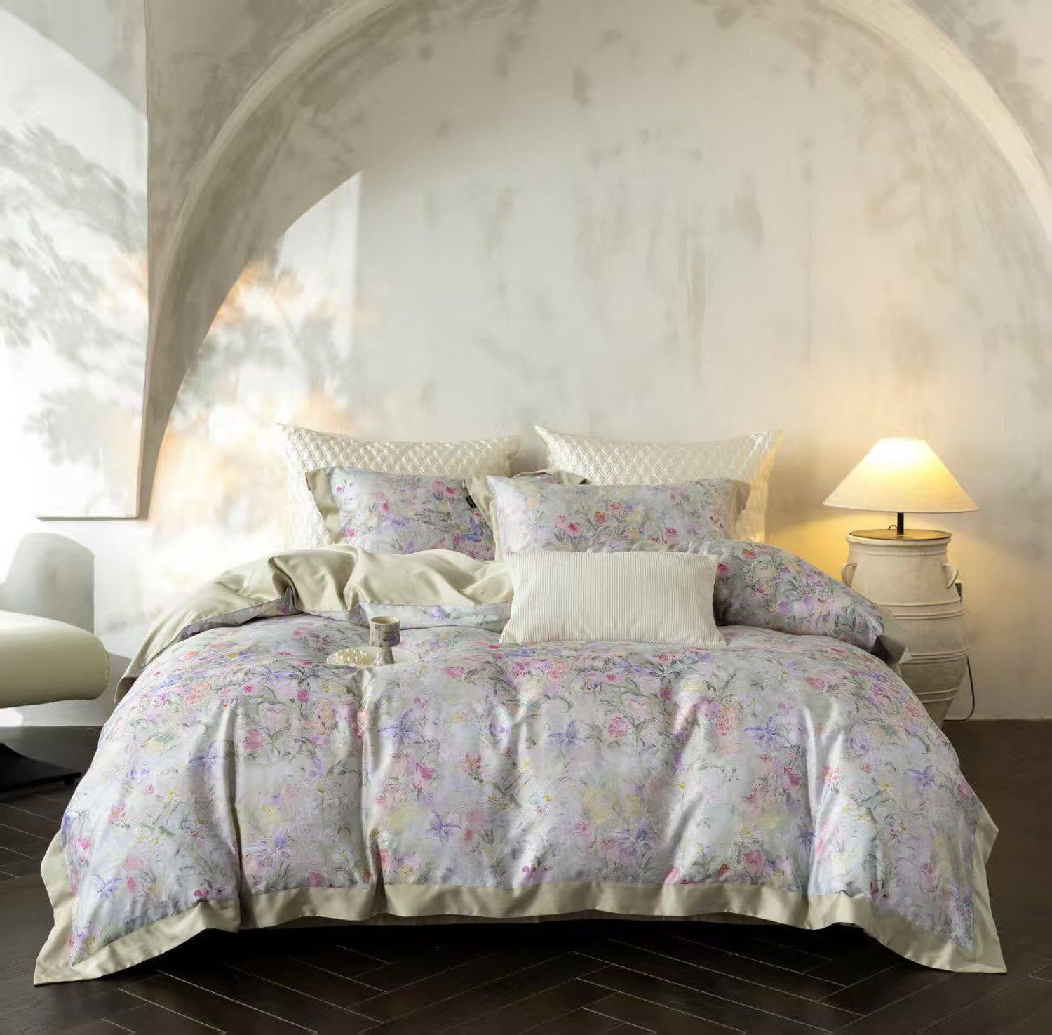  Бэлэгний хайрцагтай тансаг зөөлөн сатин даавуун материалтай 4 хос