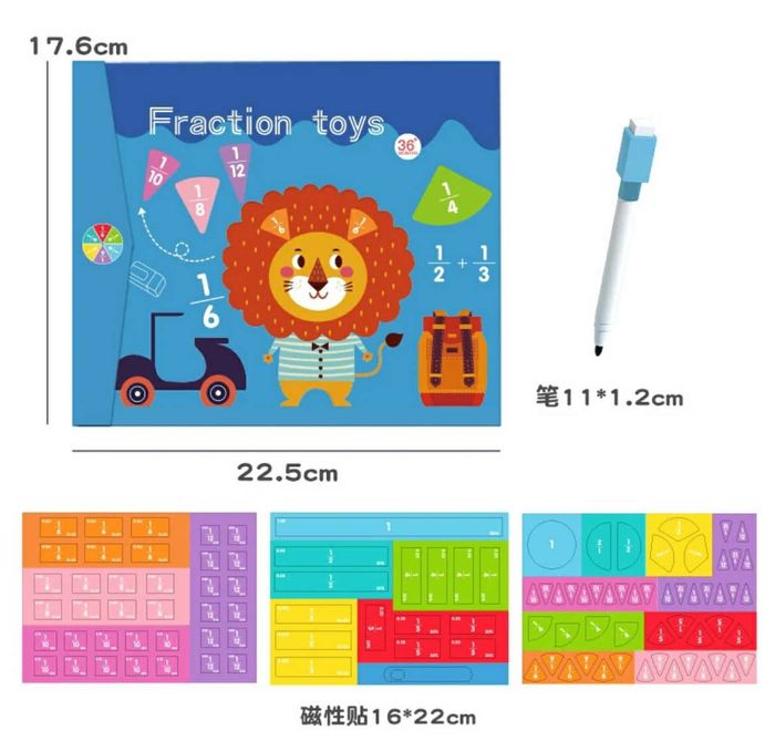 Fraction toy 