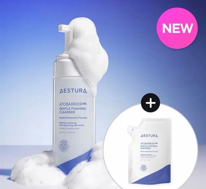 AESTURA ATOBARRIER 365 GENTLE FOAMING CLEANSER  new 150ML