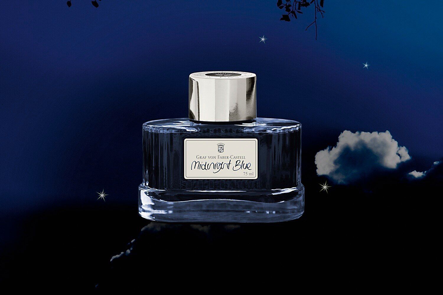 Graf von Faber-Castell Ink bottle Midnight Blue 75ml