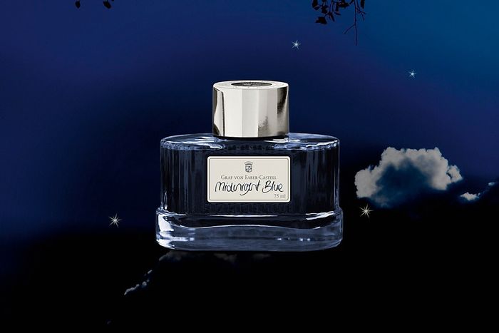 Graf von Faber-Castell Ink bottle Midnight Blue 75ml