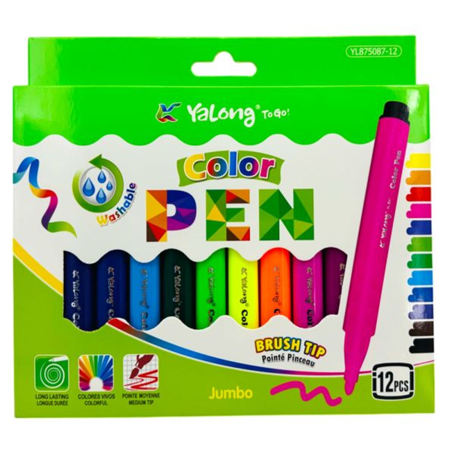 Фламастер YL875088-12өнгө 