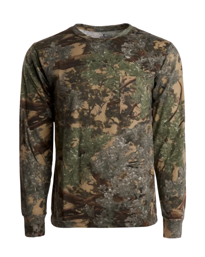 KINGS CAMO - CLASSIC COTTON SLEEVE TEE 