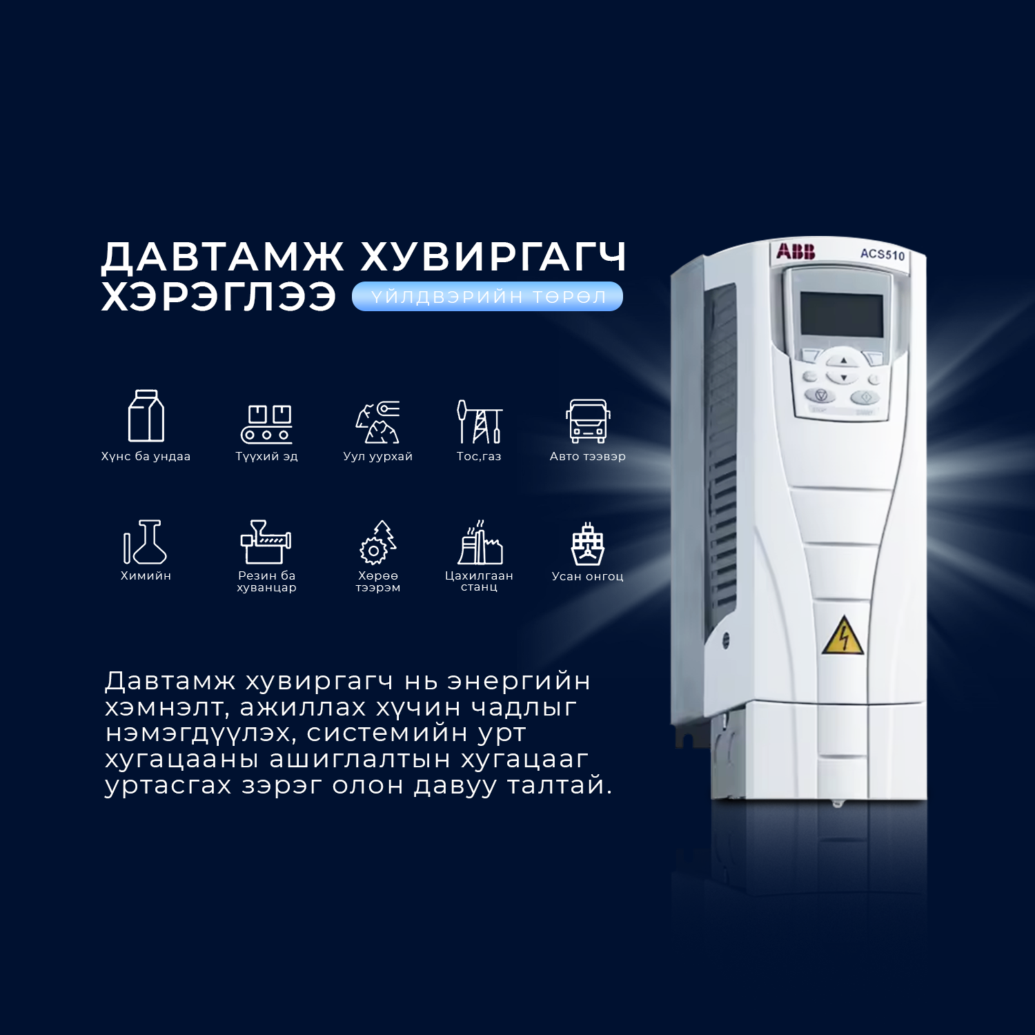 Давтамж хувиргагч хэрэглээ