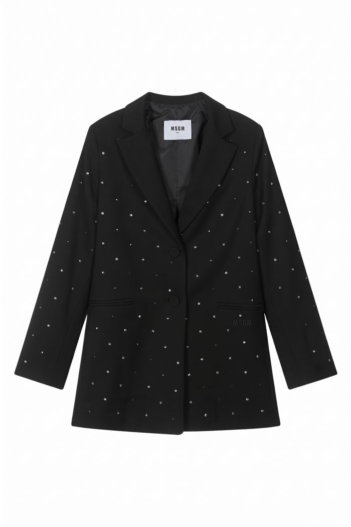 CONFORT DIAGONAL FABRIC BLAZER