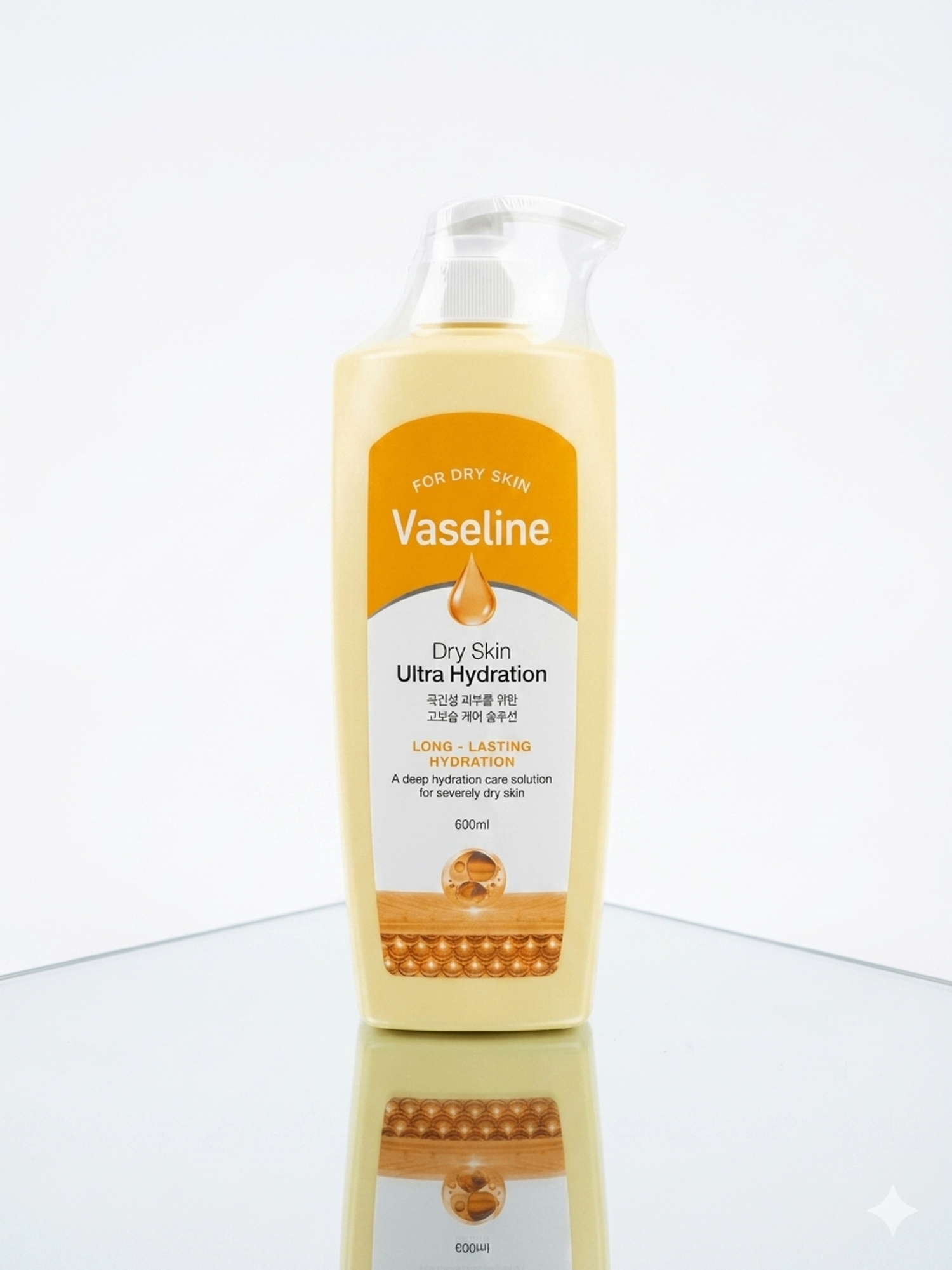 Vaseline Dry Skin Ultra Hydration Body Lotion 600ml