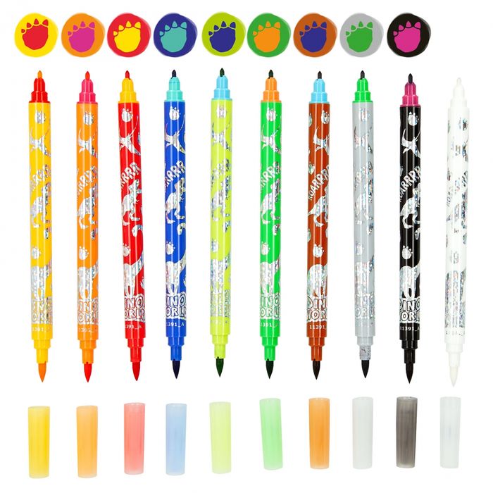 Dino World Magic markers