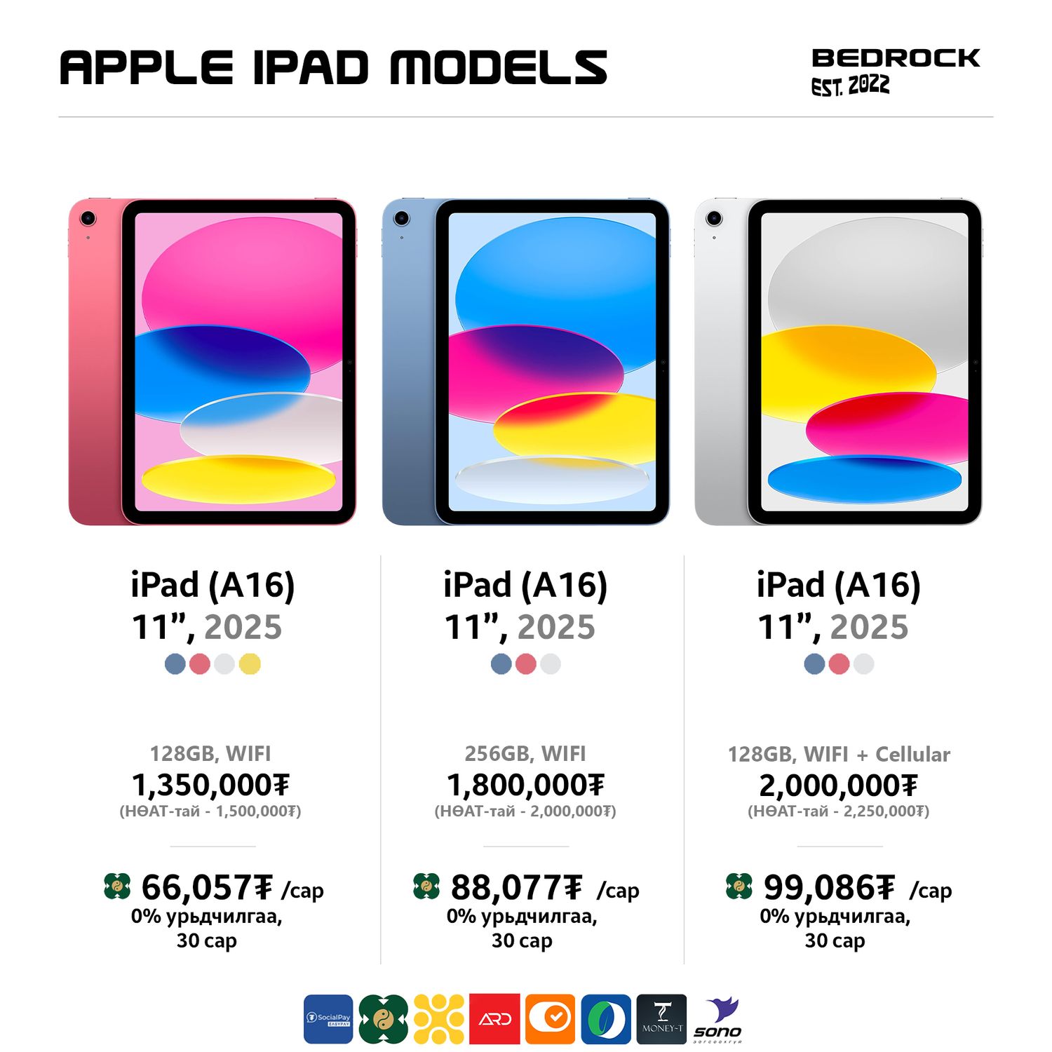 iPad A16 (11th Generation)