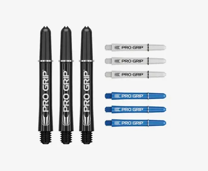 TARGET Pro Grip 3x Set Multi Shaft - Black, White, Blue