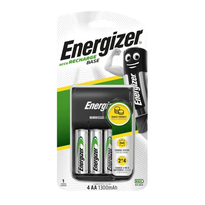 Energizer Base Charger USB + 4AA (1300mAh)