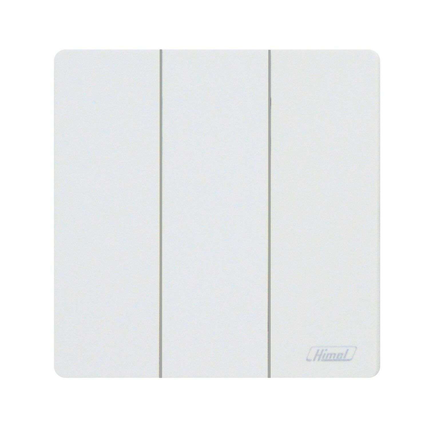 16A 3 Gang 1 Way Switch-slim