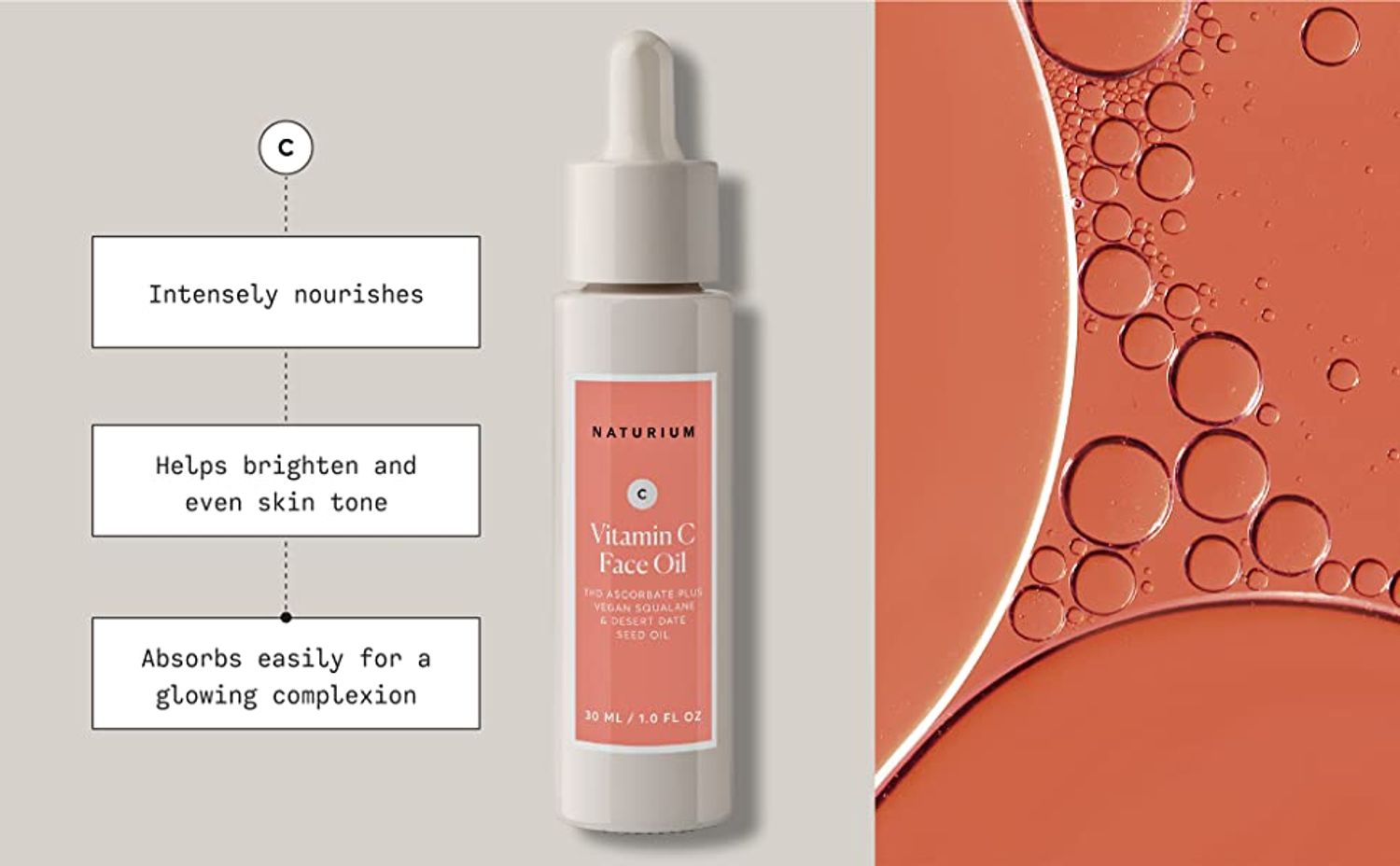 NATURIUM VITAMIN C FACE OIL