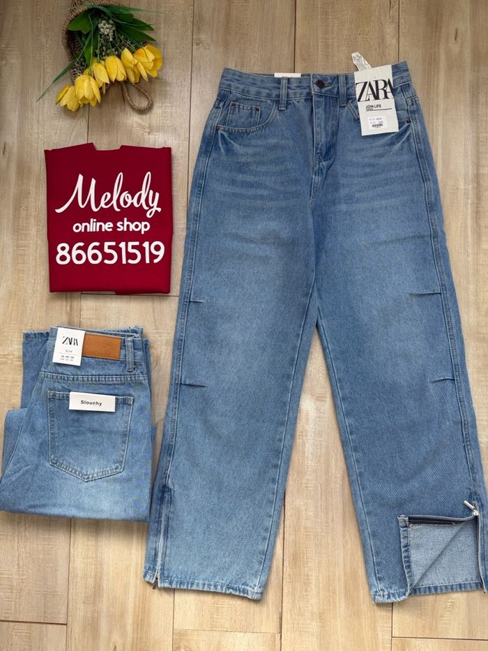 Zara jeans (hajuu tsahilgaantai)