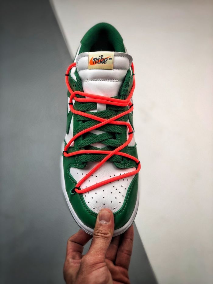 Off-White x Nike Dunk Low “Pine Green”