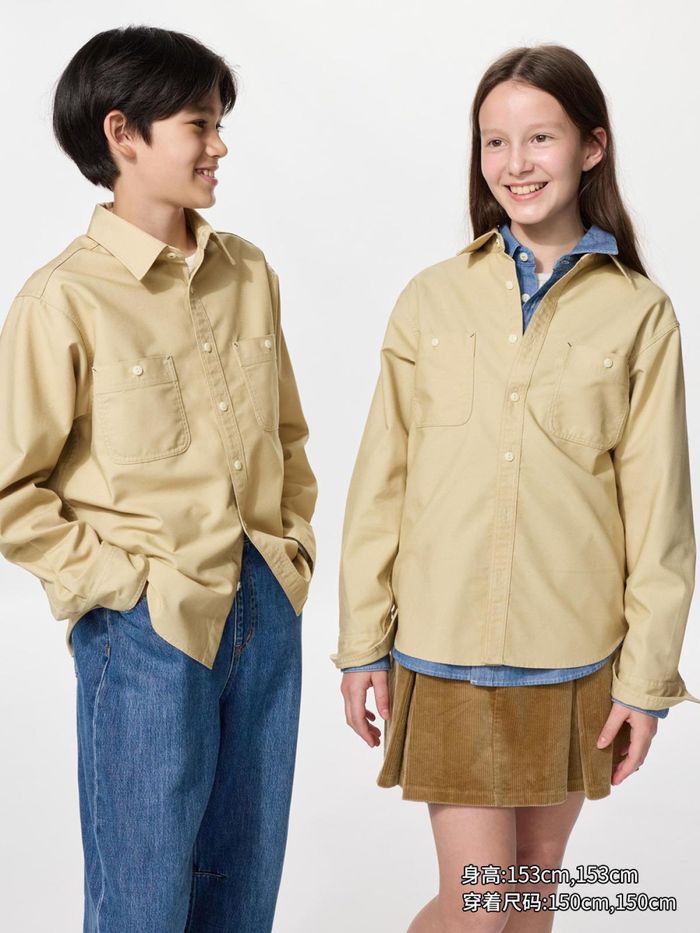 UNIQLO хүүхдийн сорочкан цамц  