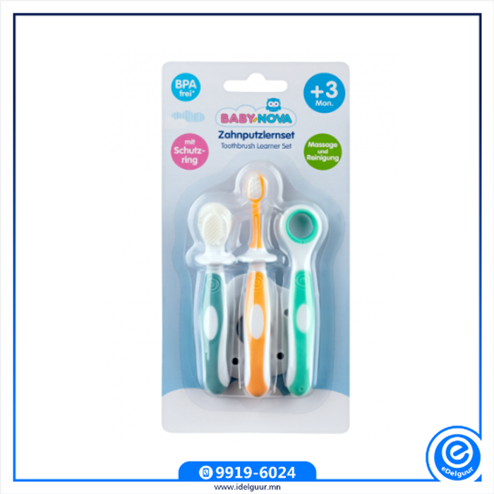 Baby Nova Шүд арчилгааны сойзны багц