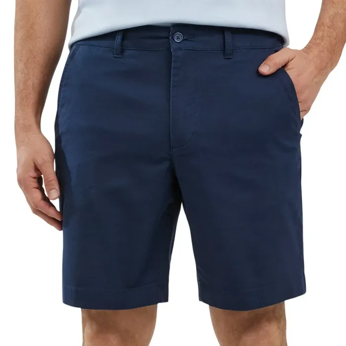Land's End Men's Flat Front Short, Blue, Size 36