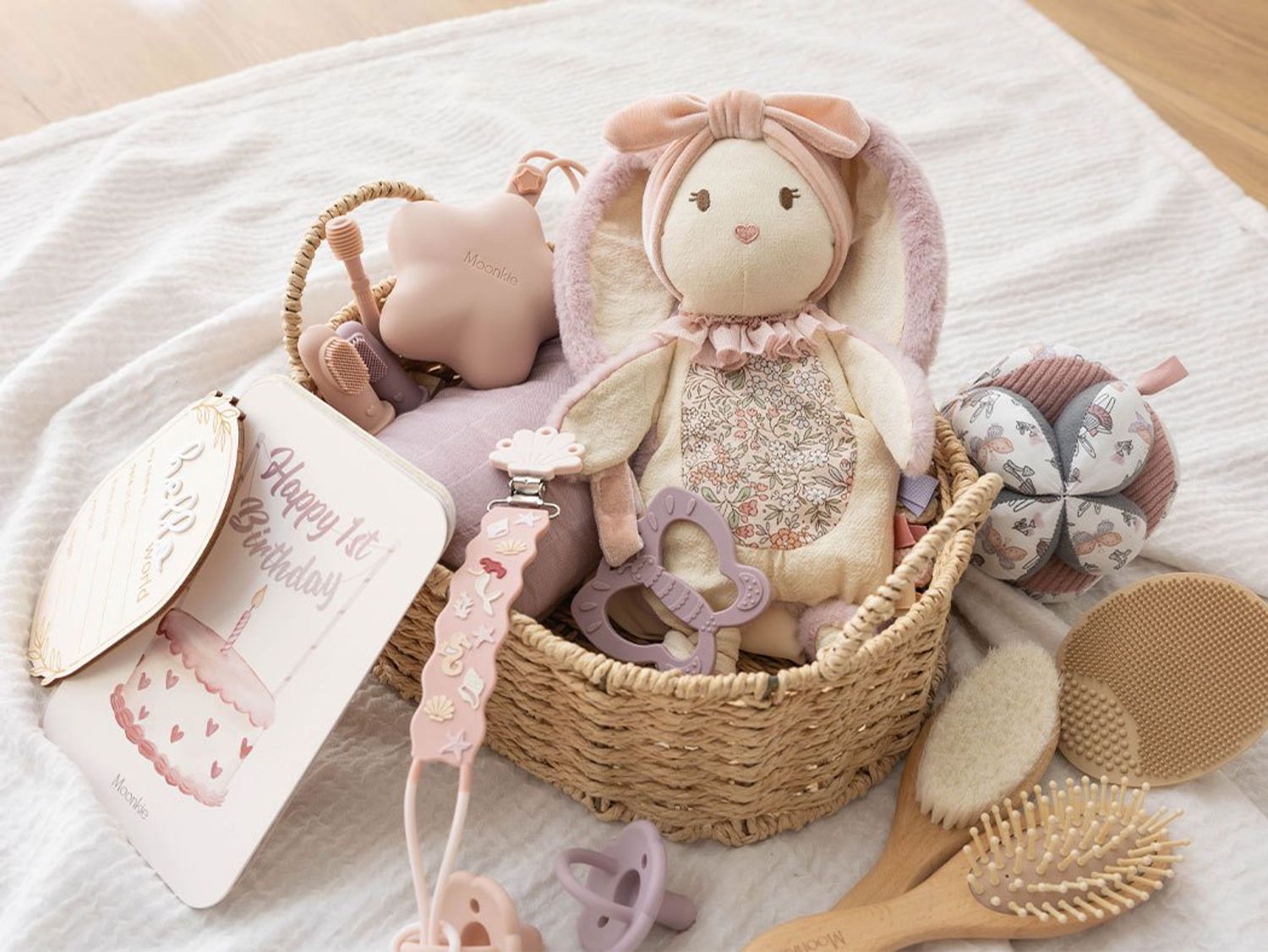  Moonkie Newborn Set Pink