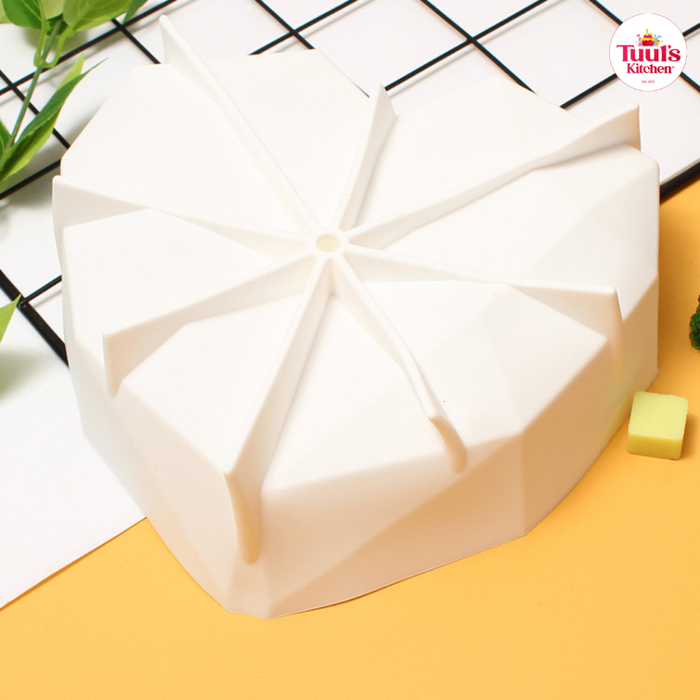 Мүссний силикон талсттай зүрхэн хэв