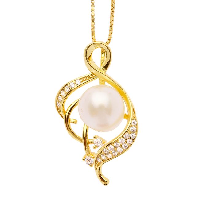 Ivory Хослол 925AG GP CZ Pearl  