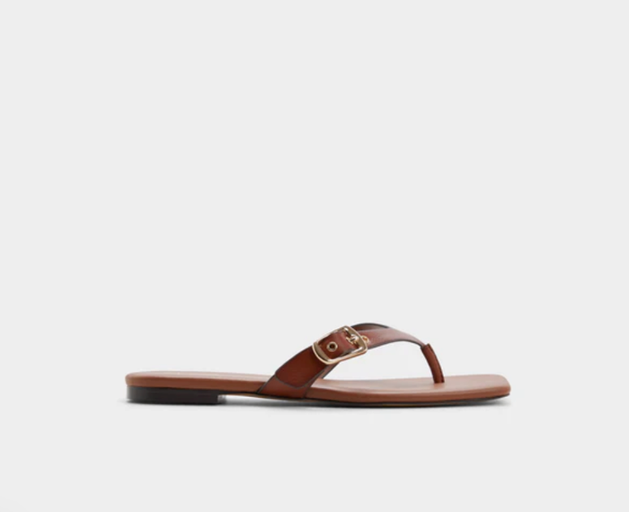 LEONNIA-210-MEDIUM BROWN-L Cas Sandals