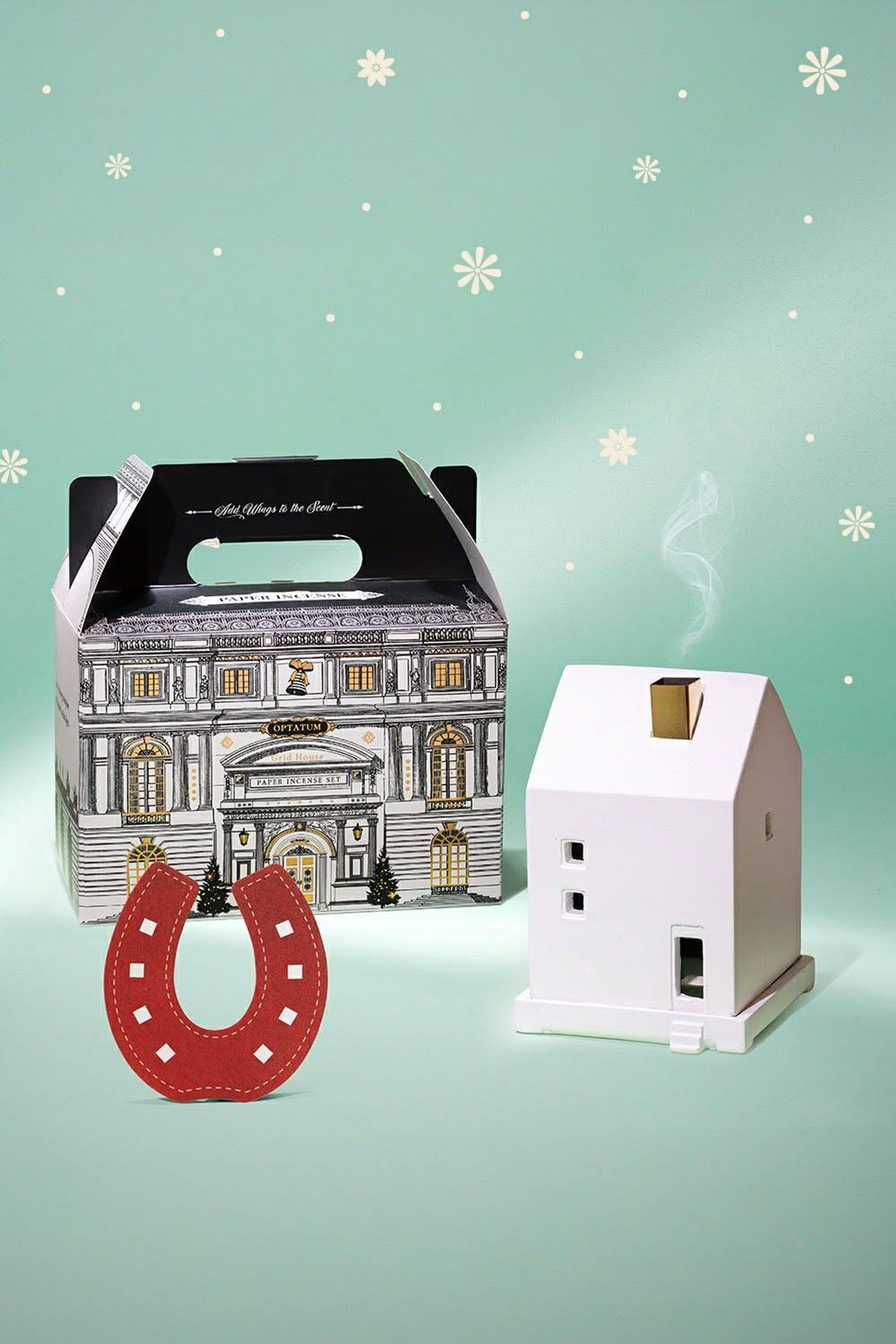 PAPER INCENSE & GRID HOUSE GIFT SET