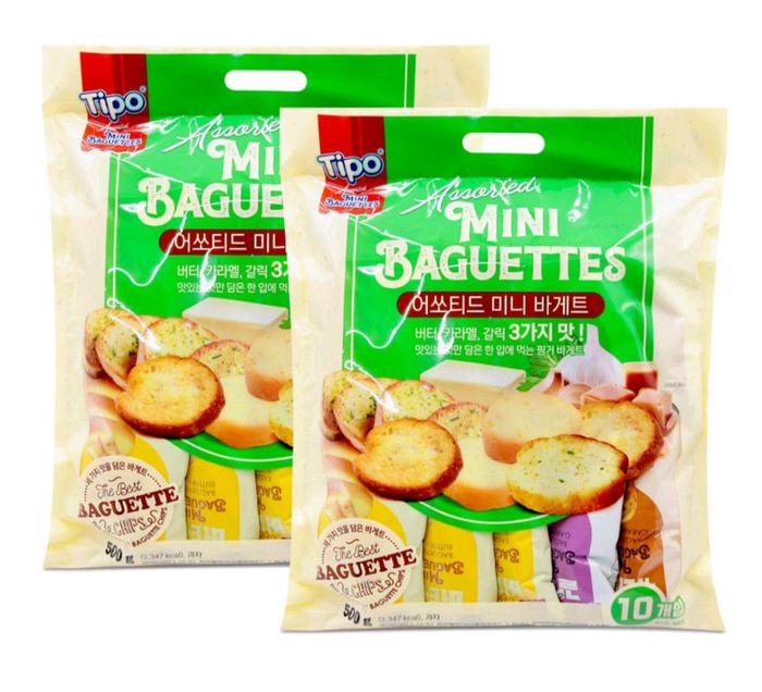 mini baguettes 500gr 