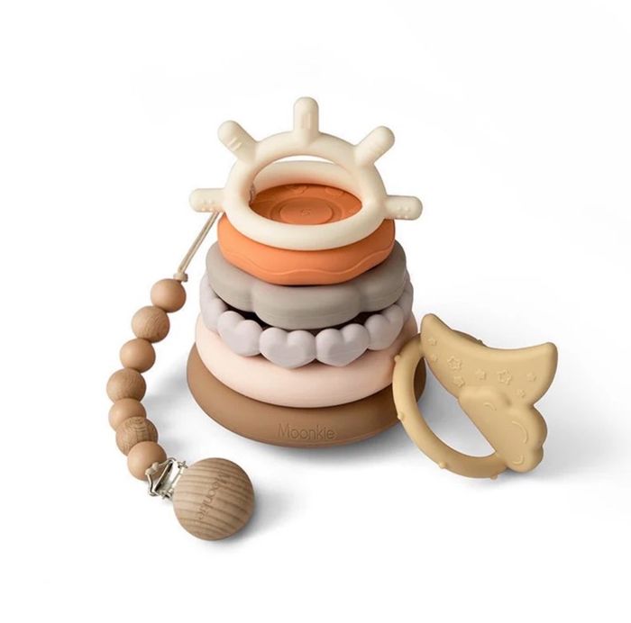 Moonkie teething rings-шаргал