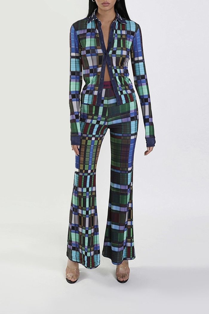 Jersey Pantaloon Pants - Glass Blue