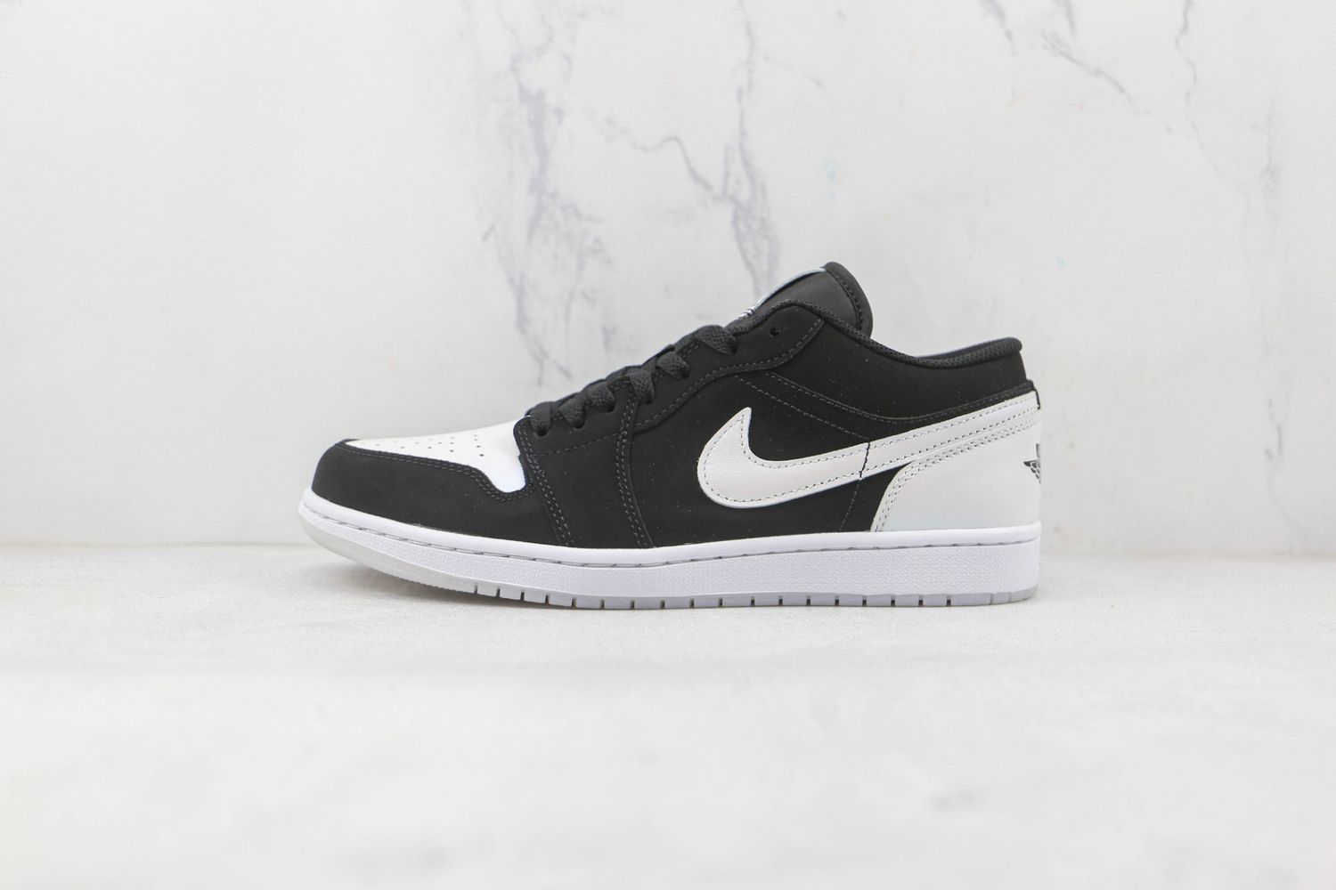 Nike Air Jordan 1 Low SE 'Diamond Shorts" Shoes Black White 