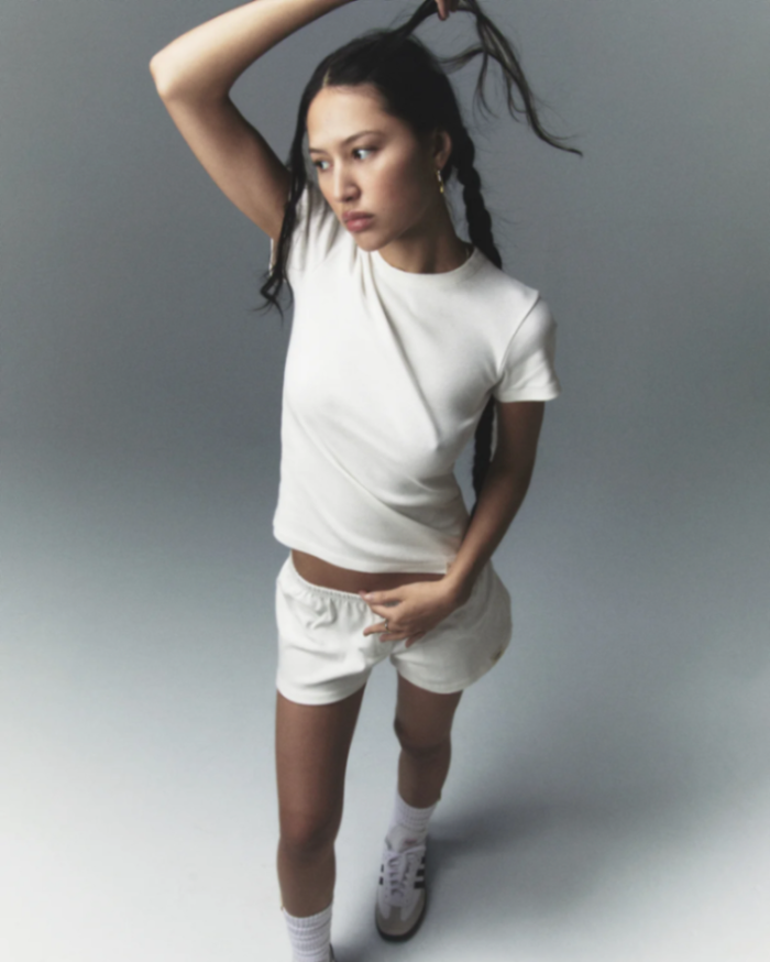 G CLASSIC FITTED TEE - WHITE