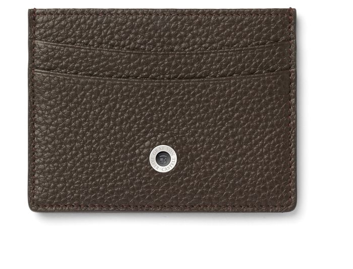 Graf von Faber-Castell  credit card case cashmere dark brown 