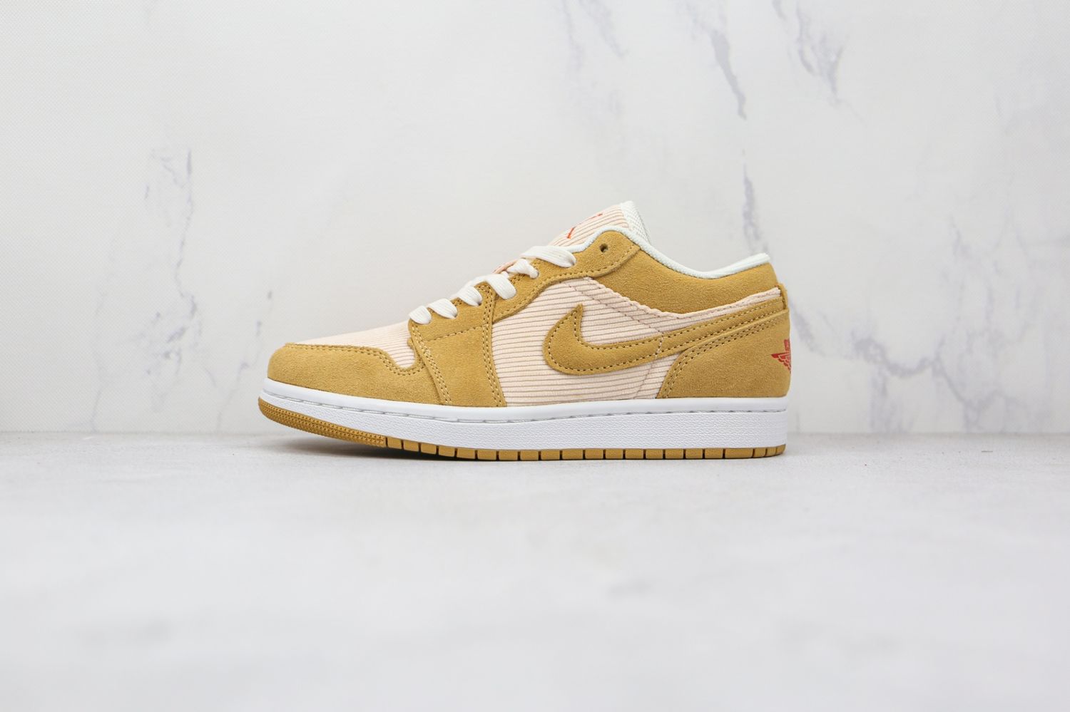Jordan 1 Low SE Twine Orange Quartz Corduroy (Women's)