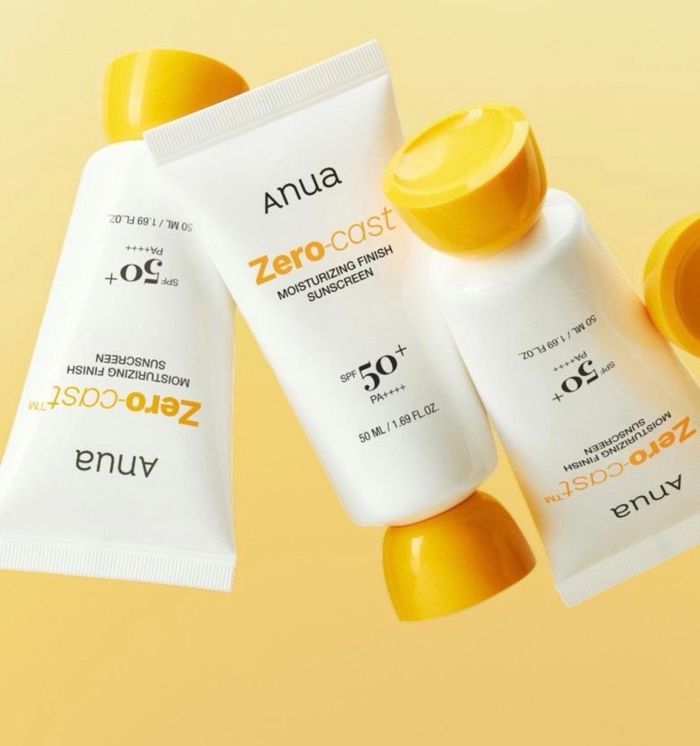 ANUA ZERO CAST MOISTURIZING FINISH SUNSCREEN 50ML 